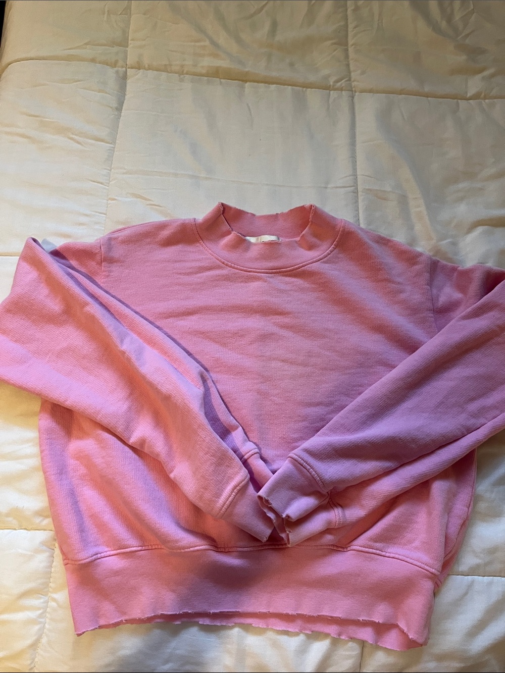 COTTON CITIZEN bubblegum pink sweater
